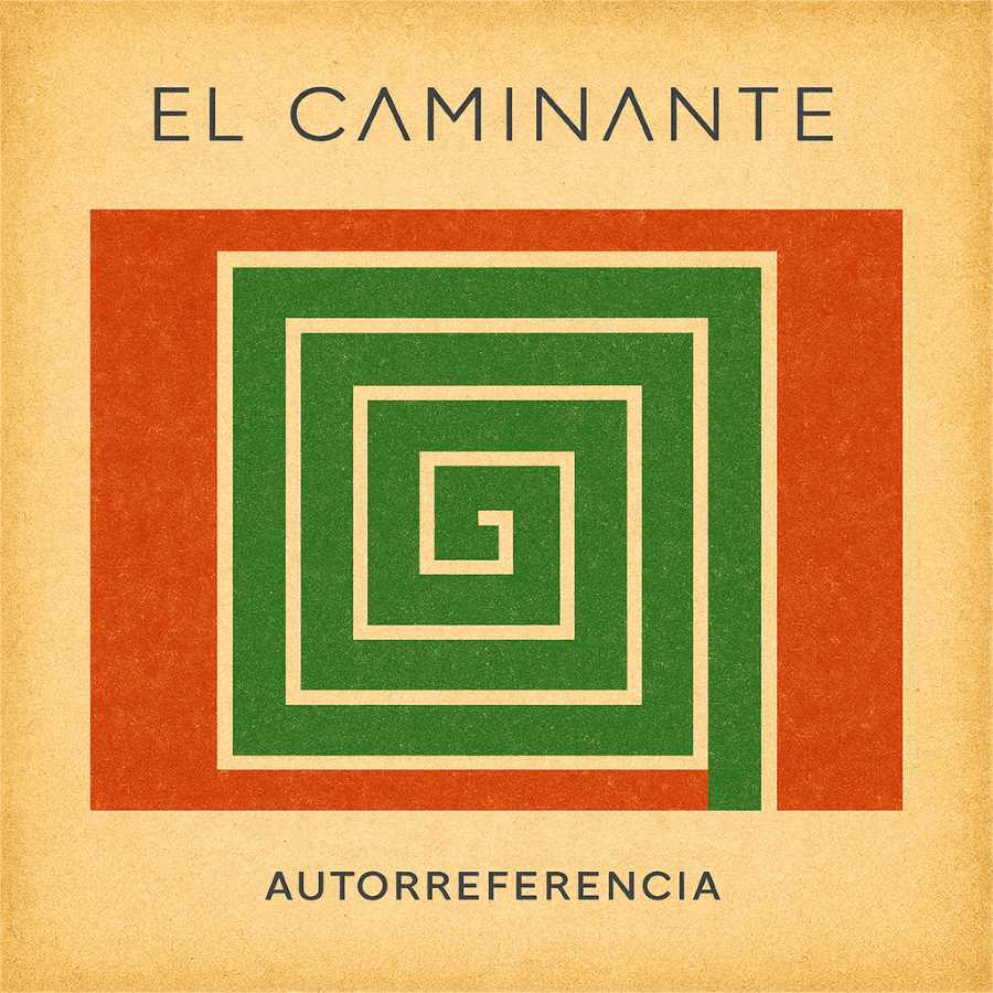 Portada El Caminante, Autorreferencia