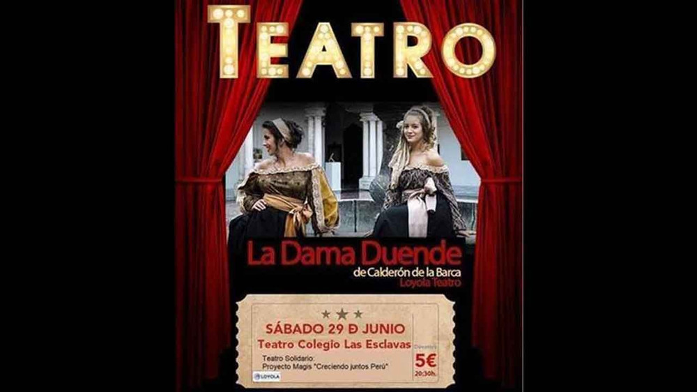 El grupo LOYOLA Teatro de la Universidad Loyola vuelve a poner en escena con fines solidarios “La dama duende” de Pedro Calderón de la Barca de la que ya se han realizado 21 representaciones.