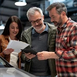 Taller mecánico muestra factura