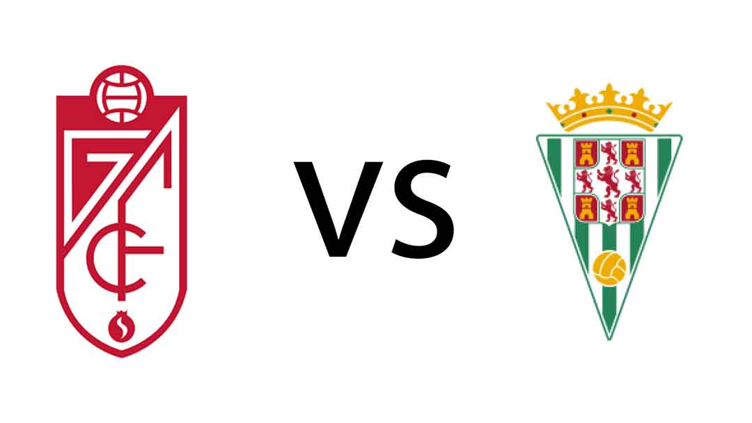 Escudos del Granada CF y Córdoba CF