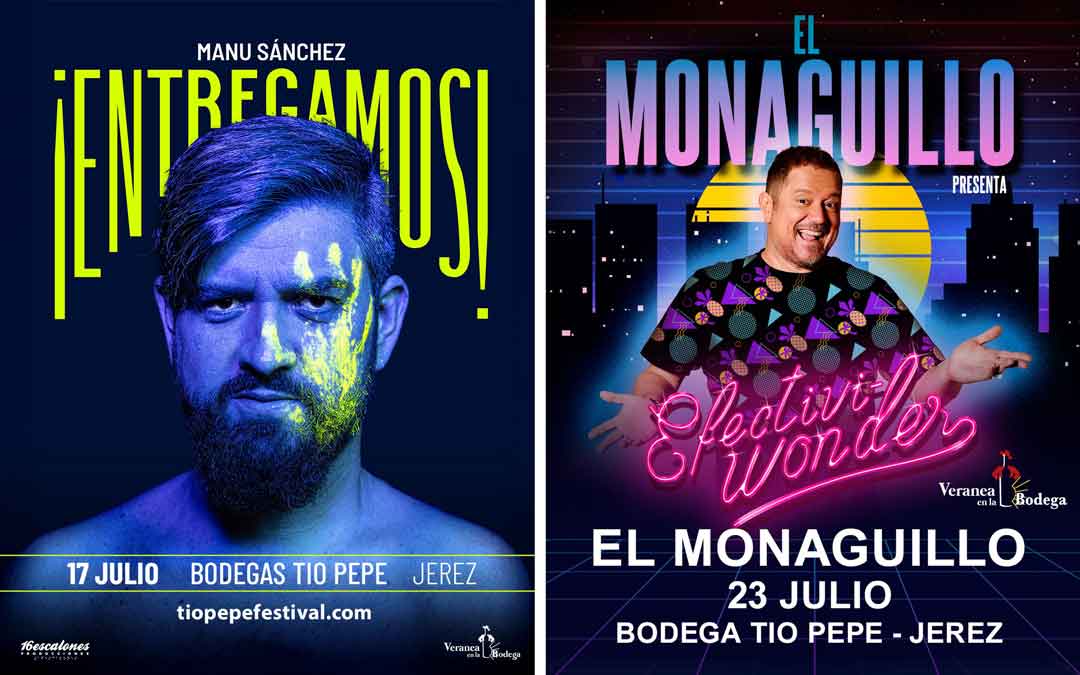 Tio Pepe Comedy. Manu Sánchez y El Monaguillo.