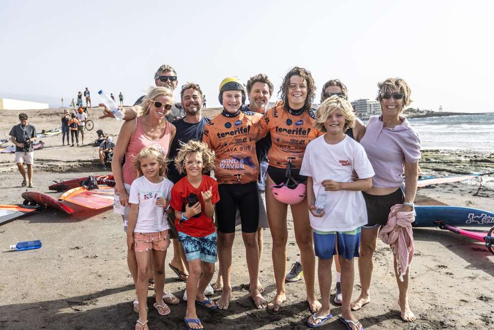 Wind&amp;Waves Festival. Participantes de diferentes edades