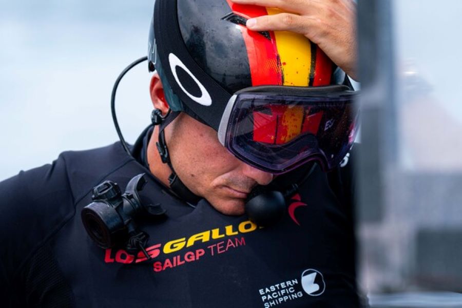 Desesperacion España SailGP Los Gallos