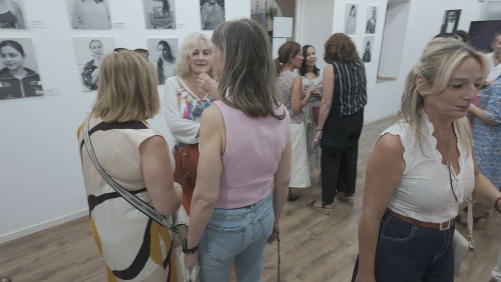 Mujeres Trabajadoras. Inauguracion Rostros Compartidos