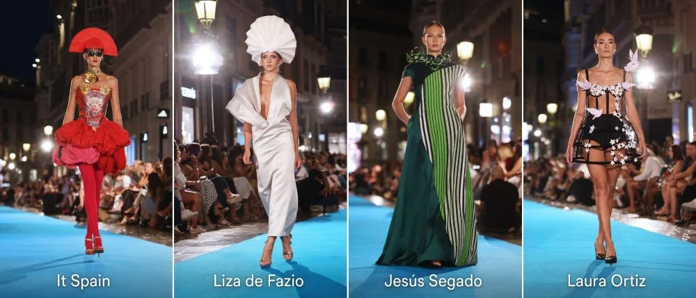 Málaga. Larios Fashion Week.