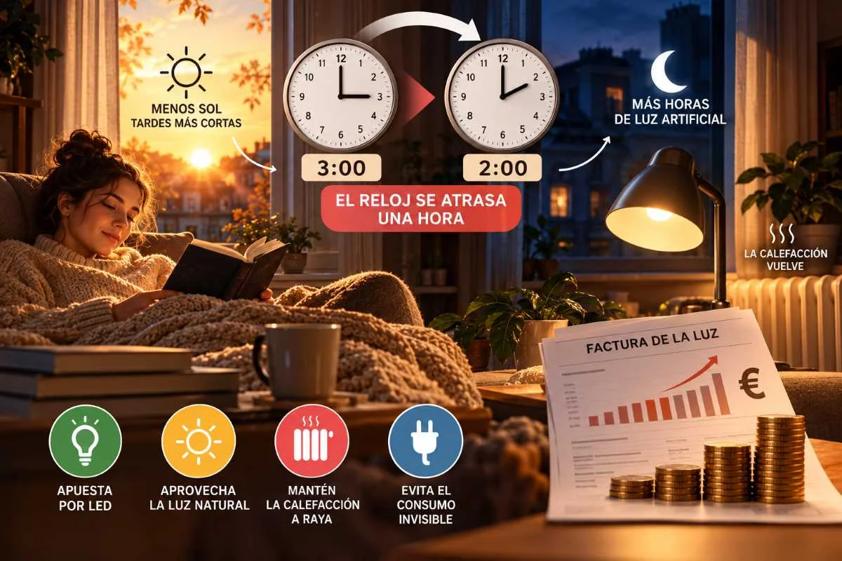 Cambio de Hora y coste energético