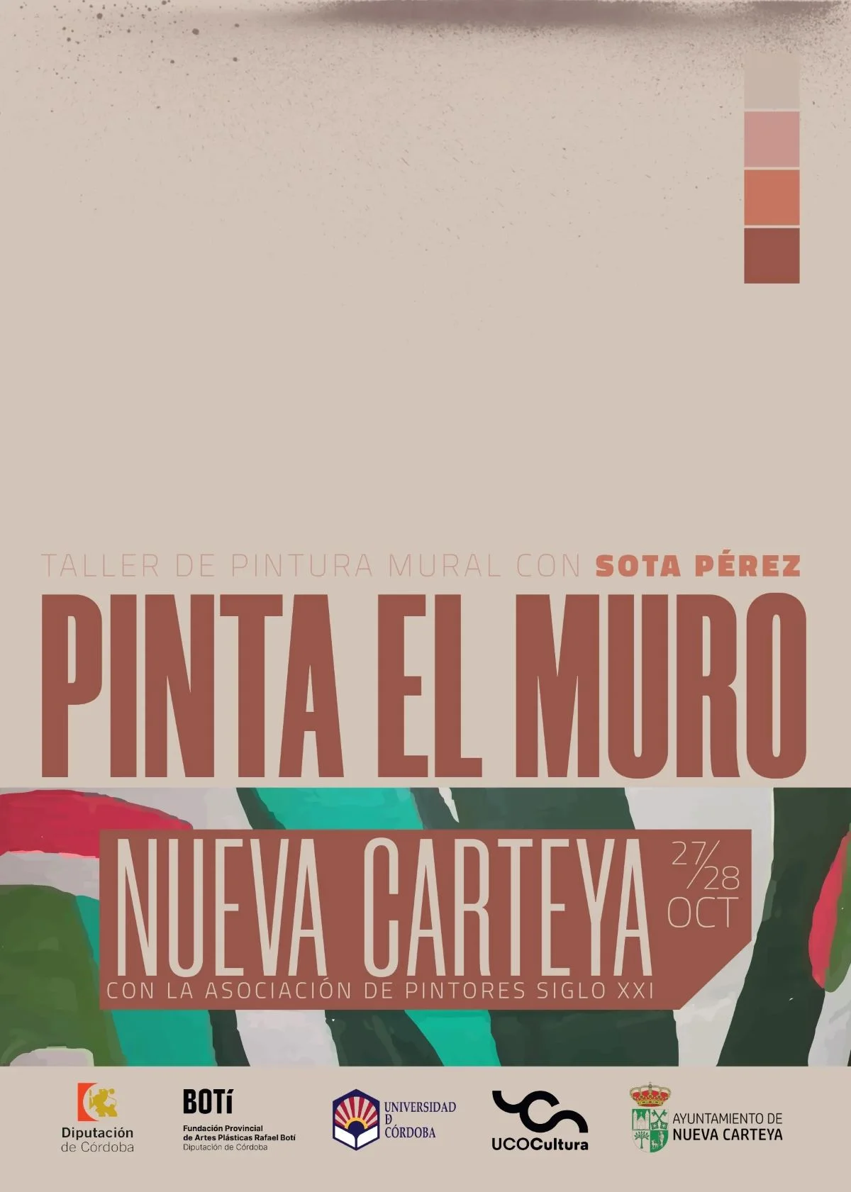 Pinta el Muro. UCO Cultura.