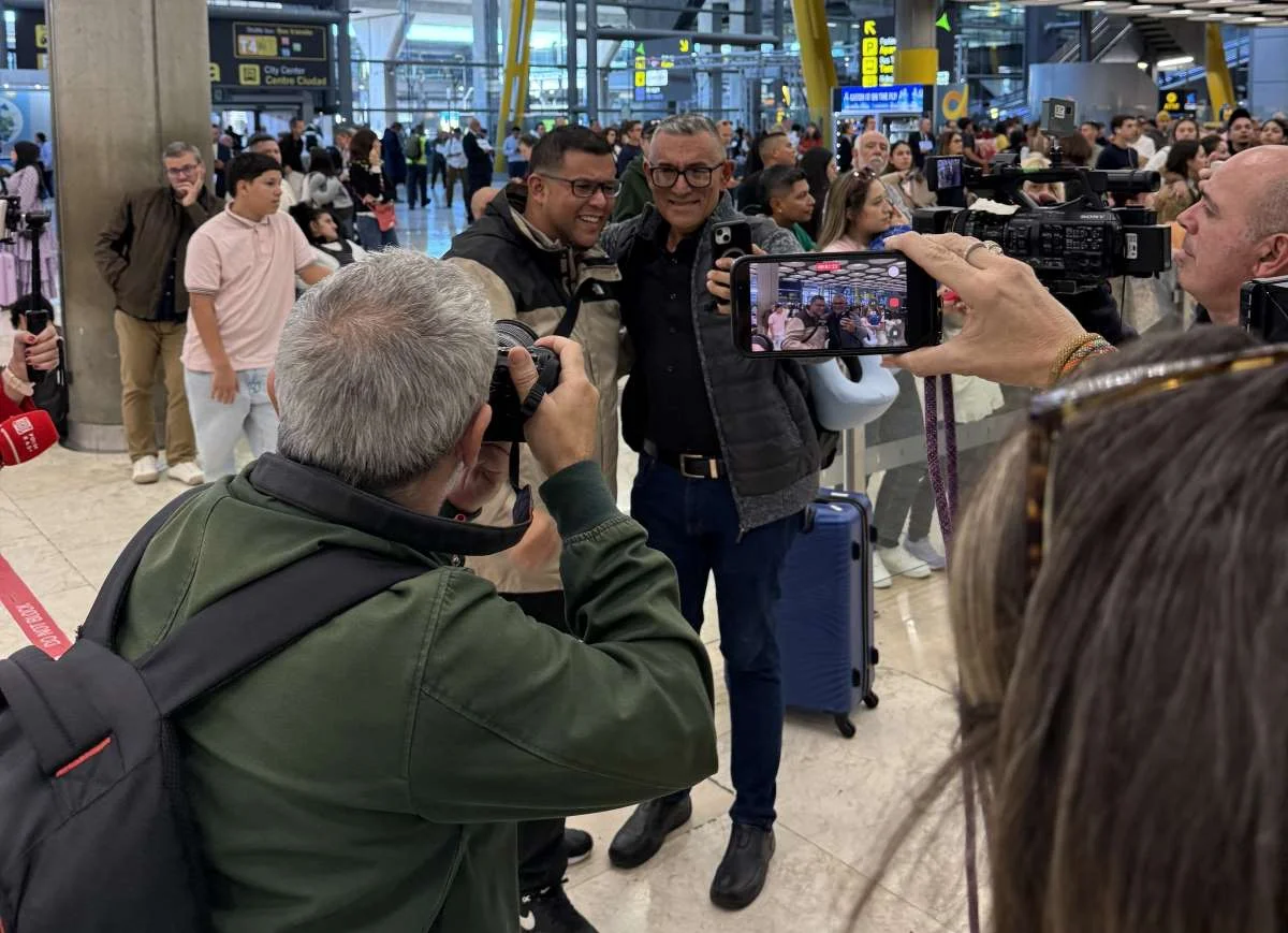 Reencuentro entre padre e hijo