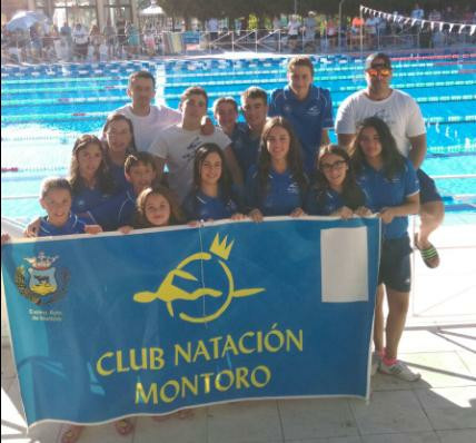 Club de Natacion Montoro en el Campeonato de Andalucia de Natacion