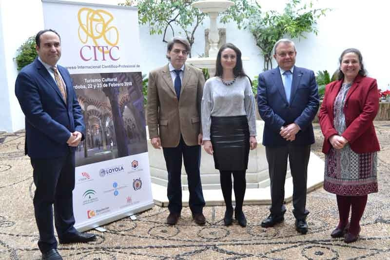 La Diputación de Córdoba acogerá el 22 y 23 de febrero el IV Congreso Internacional Científico- Profesional de Turismo Cultural