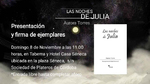 Las Noches de Julia, el nuevo libro de Aurora Torres. Imagen 1