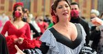 &quot;La moda flamenca vuelve a salir a la calle para reclamar a ... Imagen 2