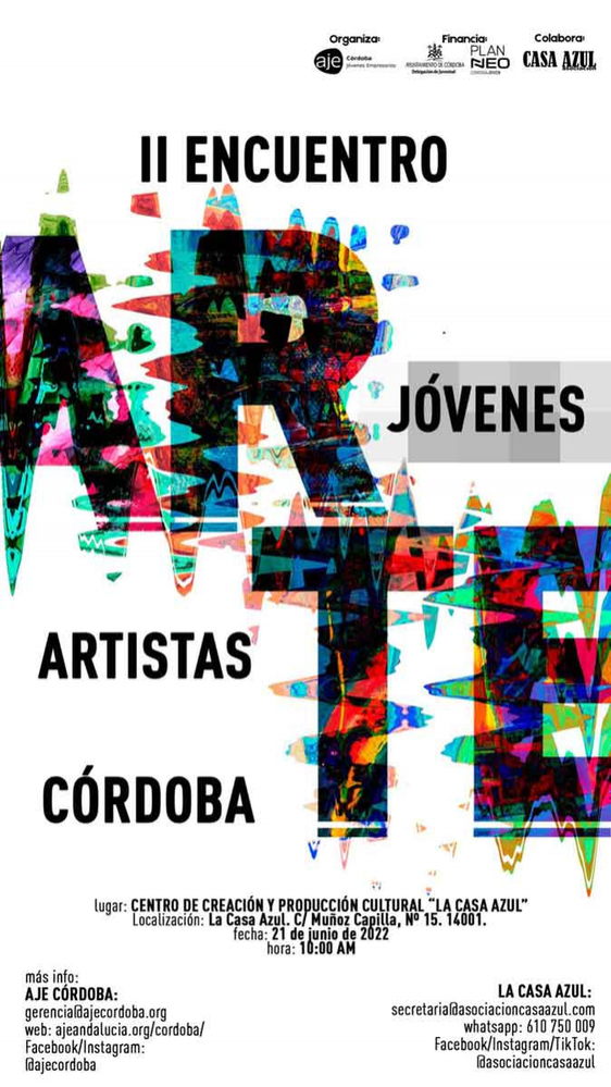 Córdoba: La Casa Azul organiza el II encuentro de Jóvenes Artistas.