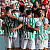 Los jugadores del Córdoba CF celebran la consecución de un gol.