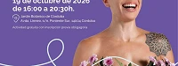 Cartel Día Internacional del Cancer de Mama en Córdoba