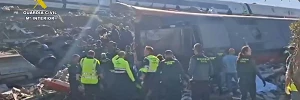 Captura Accidente Tren Urda por la GC