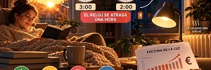 Cambio de Hora y coste energético