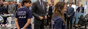 Industria de Defensa. El Rey en Indudef.