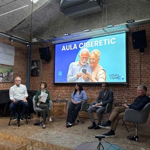 José Manuel Azorín, Mercedes Maderuelo, Ylenia Cuadrado, José Manuel Ropero, Andrés Arias (de izda. a dcha.)