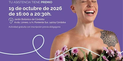 Cartel Día Internacional del Cancer de Mama en Córdoba