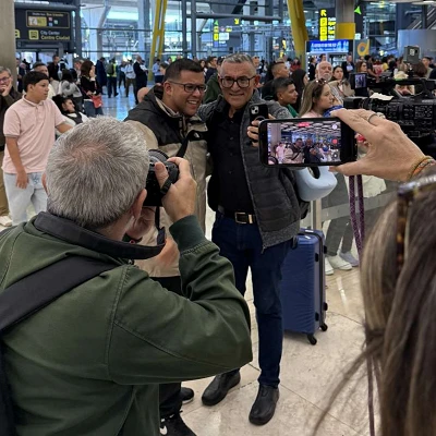 Reencuentro entre padre e hijo