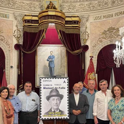 Sello Manuel de Falla