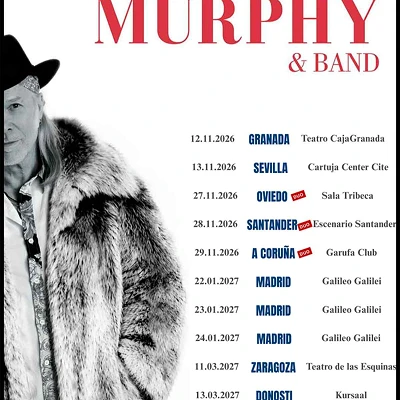 Elliot Murphy Gira por España.