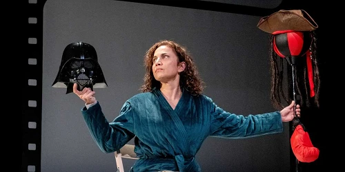 Una madre de película: Toni Acosta. Momento de la obra.