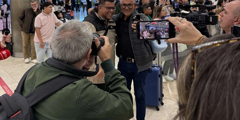 Reencuentro entre padre e hijo