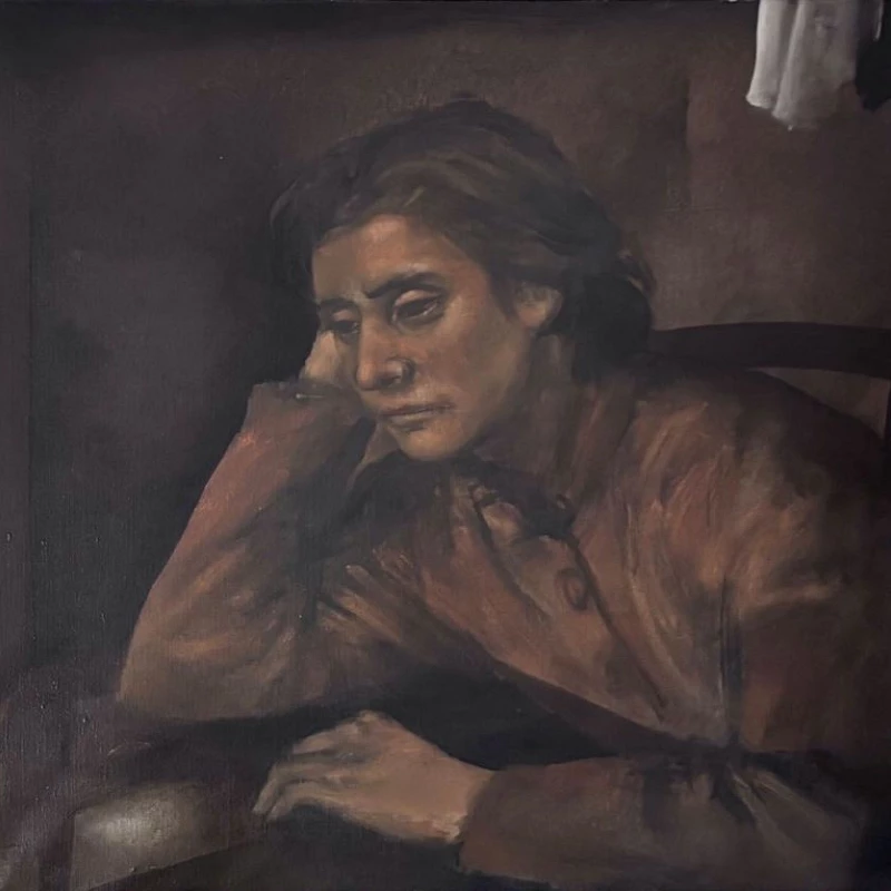 Antoni Tapies Retrat