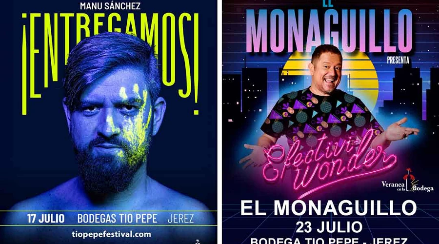Tio Pepe Comedy. Manu Sánchez y El Monaguillo.